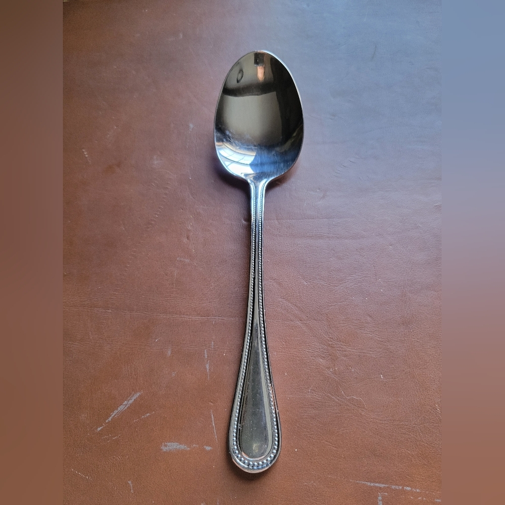 Towle BEADED Stainless 18/10 China Silverware Flatware Spoon